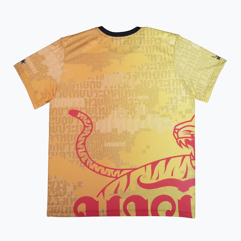 Koszulka treningowa YOKKAO Breakfast At The Gym yellow 2