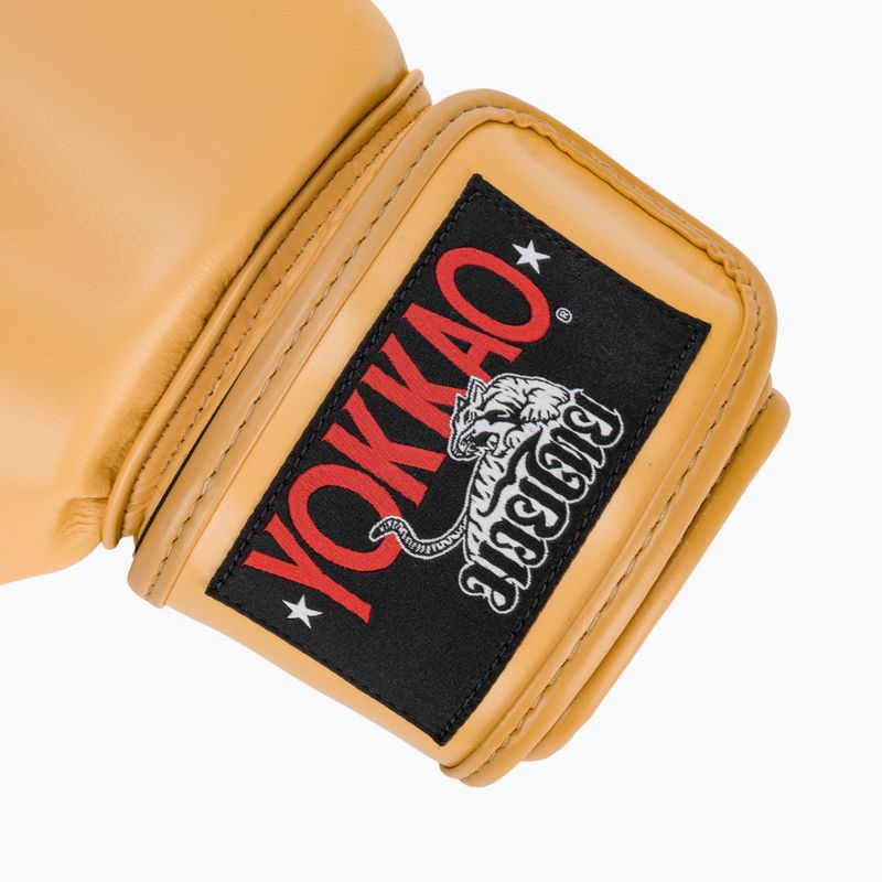 Rękawice bokserskie męskie YOKKAO Matrix mango 6