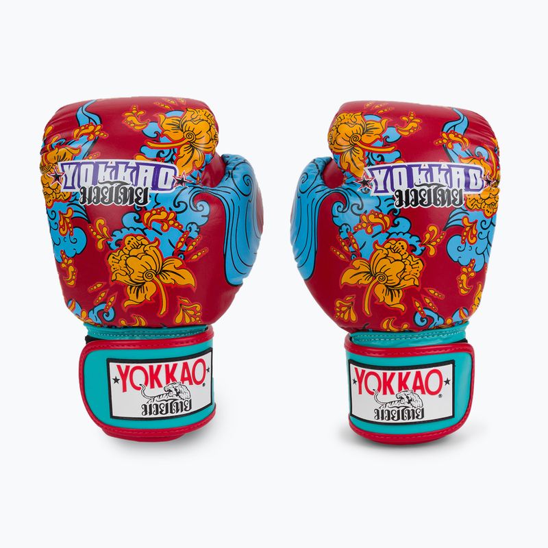 Rękawice bokserskie YOKKAO Hawaiian red