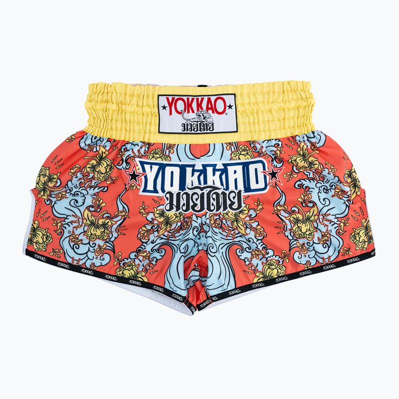 Spodenki do MMA YOKKAO Hawaiian red