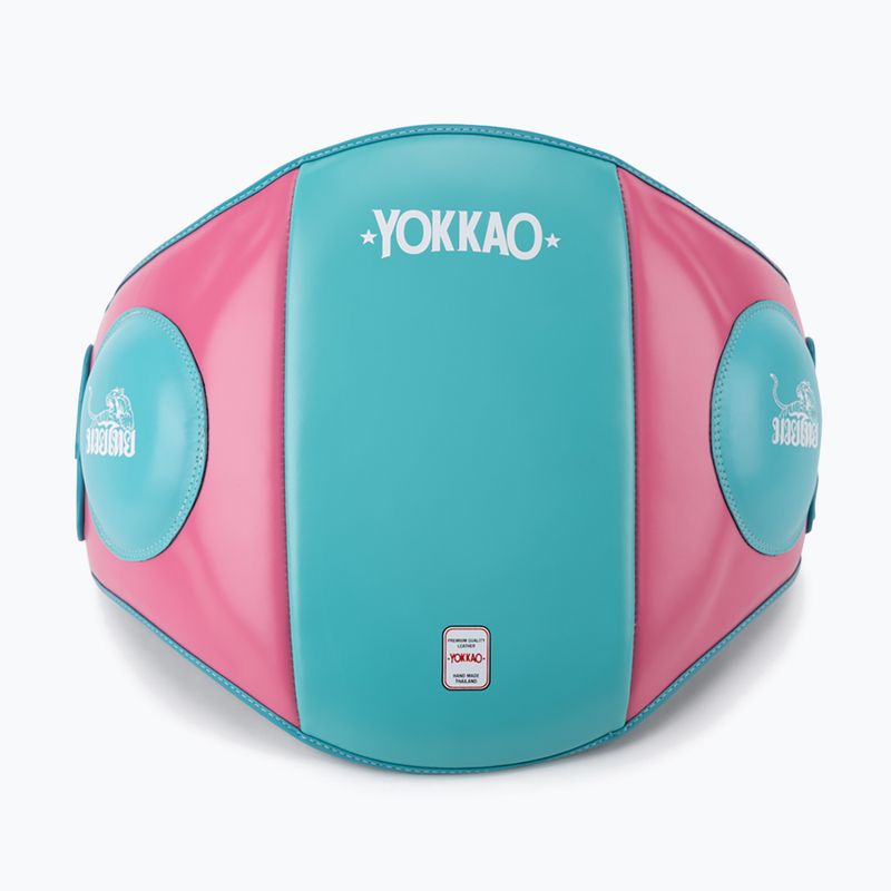 Pas do treningu uderzeń YOKKAO Belly Pad hot pink/island