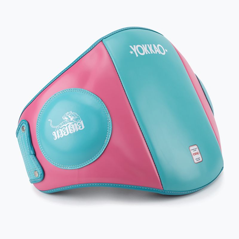 Pas do treningu uderzeń YOKKAO Belly Pad hot pink/island 2
