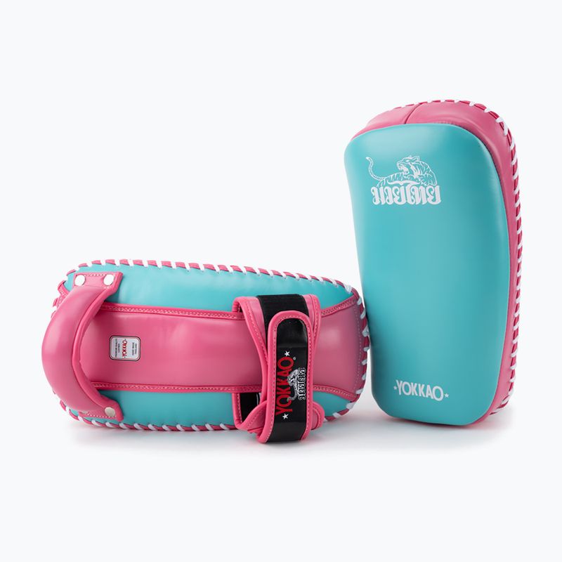 Tarcza treningowa YOKKAO Free Style 2 szt. hot pink/island