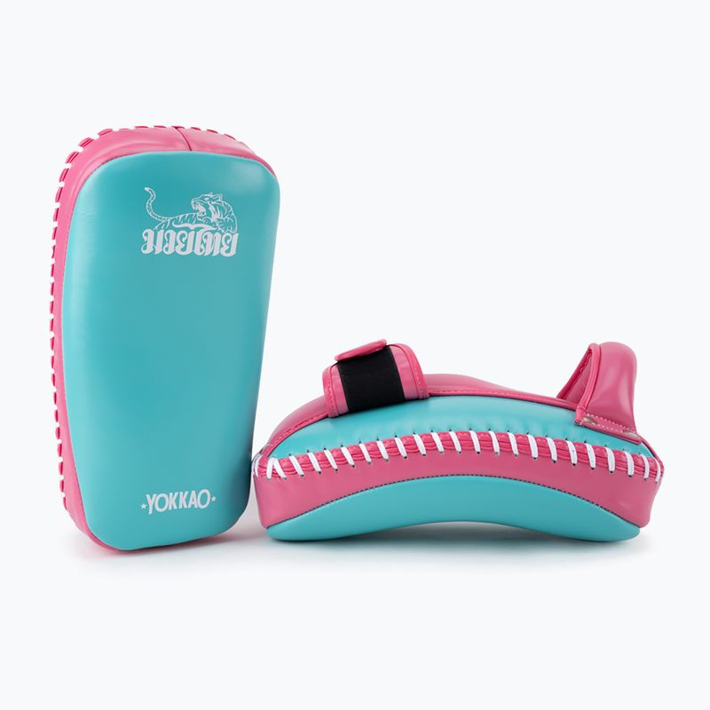 Tarcza treningowa YOKKAO Free Style 2 szt. hot pink/island 2