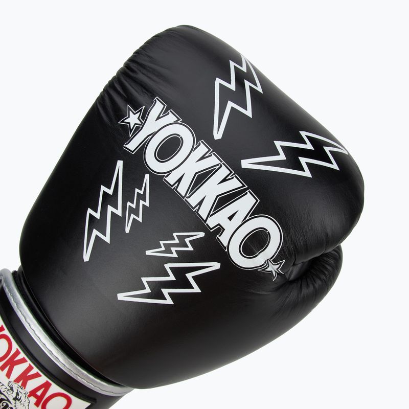 Rękawice bokserskie męskie YOKKAO Stadium black 4