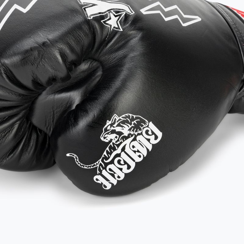 Rękawice bokserskie męskie YOKKAO Stadium Lace Up black 7