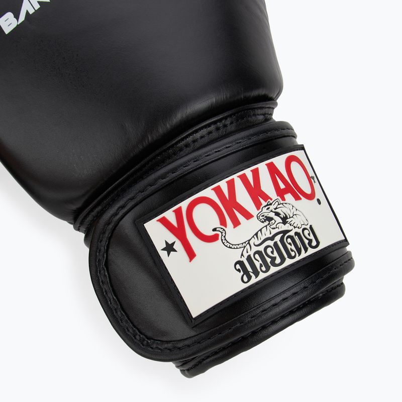 Rękawice bokserskie męskie YOKKAO East Club black 6
