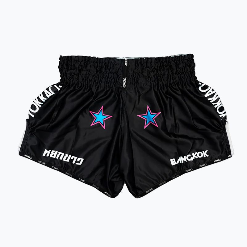 Spodenki treningowe męskie YOKKAO East Club Fight black 2