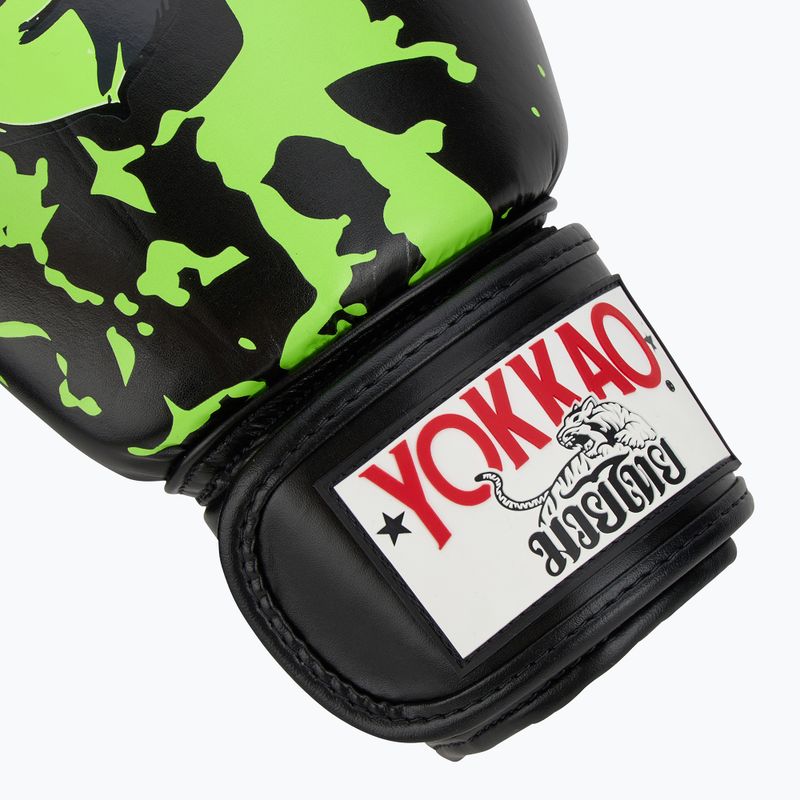 Rękawice bokserskie męskie YOKKAO Angry Bull black 6