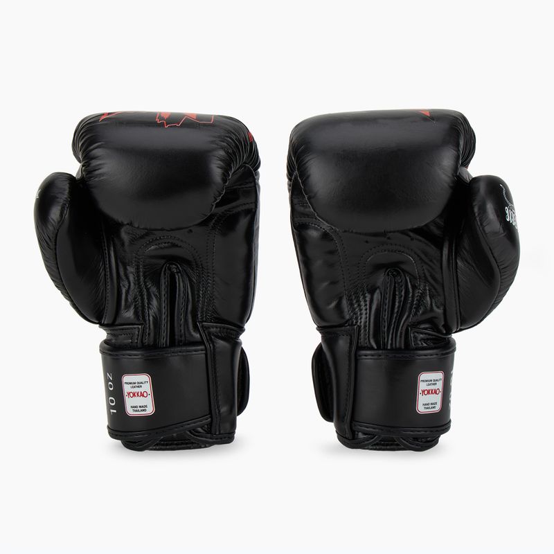Rękawice bokserskie męskie YOKKAO Fighter KO black 3