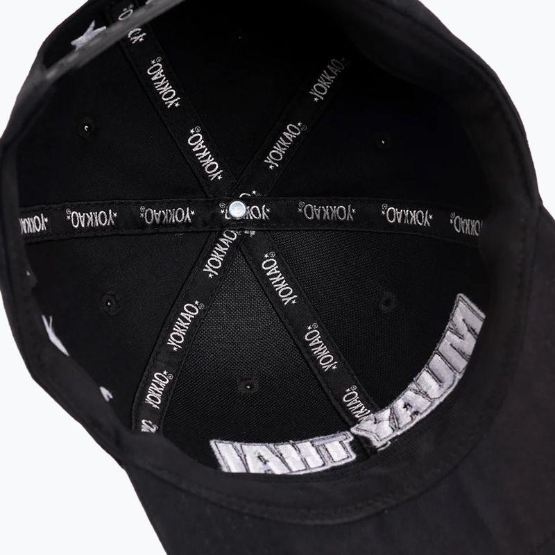 Czapka z daszkiem YOKKAO Muay Thai black 5