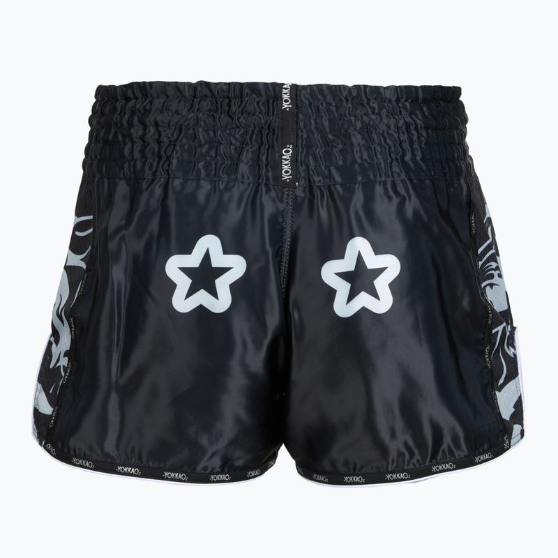 Spodenki treningowe meskie YOKKAO Original Muay Thai black 2