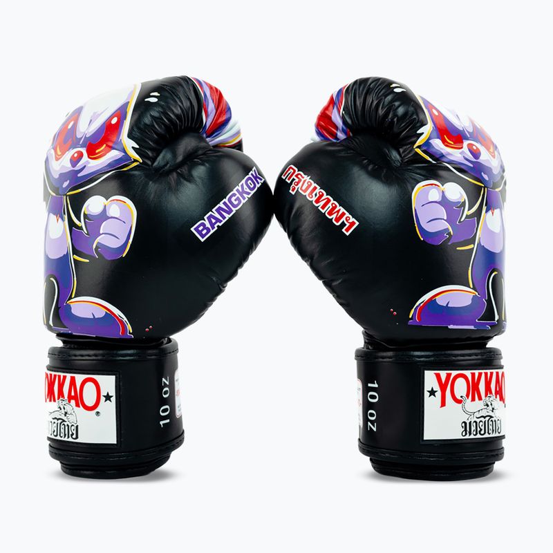 Rękwice bokserskie YOKKAO Angry Rabbit Boxing black 4