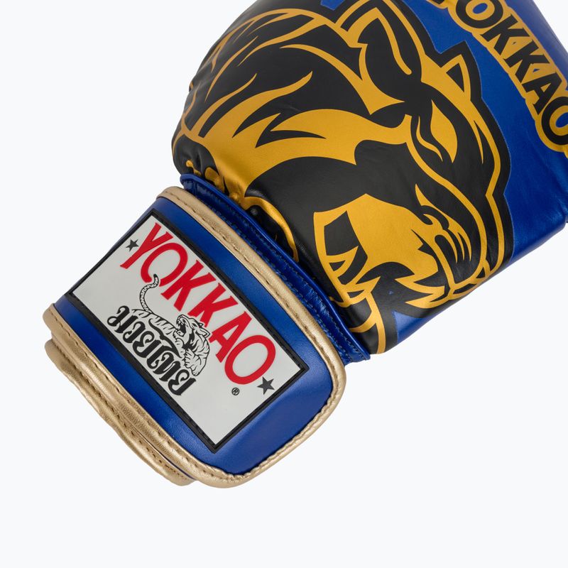 Rękawice bokserskie YOKKAO Original Boxing Gloves electric blue 6