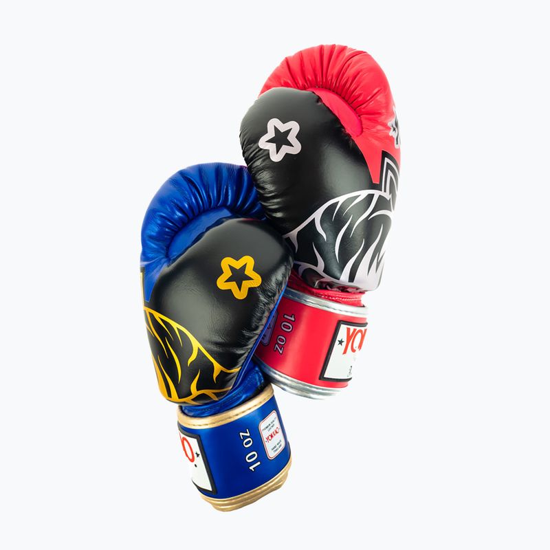 Rękawice bokserskie YOKKAO Original Boxing Gloves electric blue 4