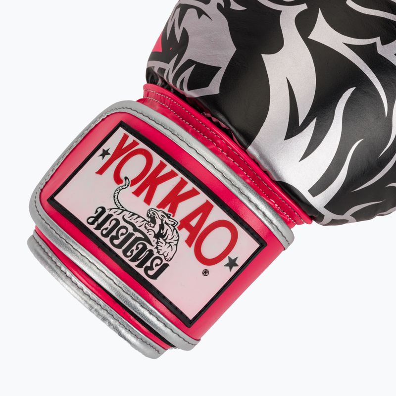 Rękawice bokserskie YOKKAO Original Boxing Gloves fuchsia 6
