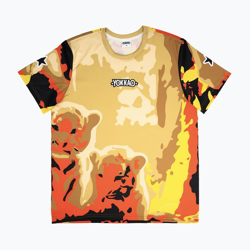 Koszulka treningowa męska YOKKAO Tiger Family Muay Thai Workout Tee gold