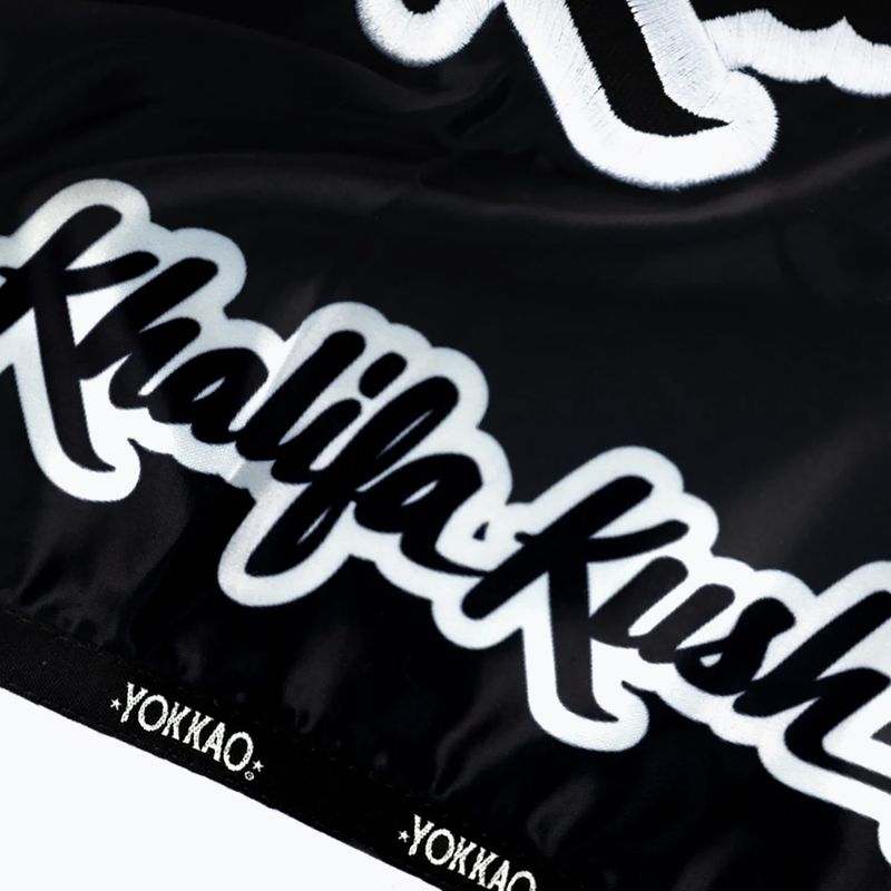 Spodenki treningowe męskie YOKKAO Khalifa Kush Muay Thai black 3