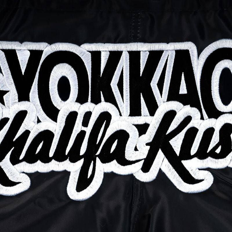 Spodenki treningowe męskie YOKKAO Khalifa Kush Muay Thai black 4