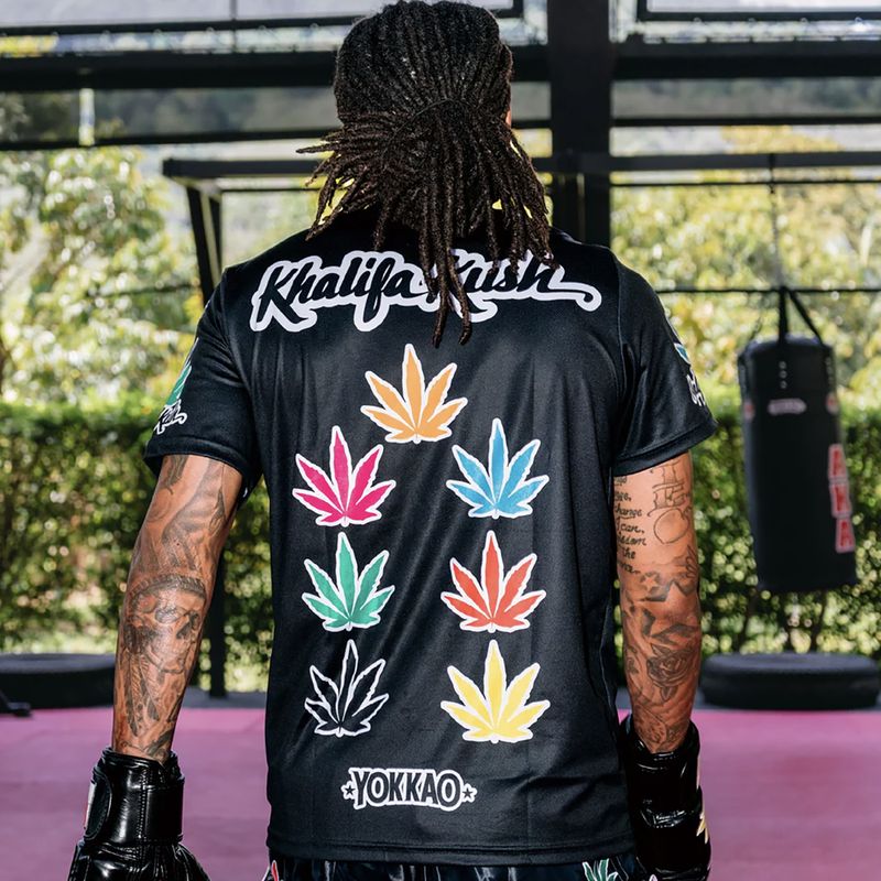 Koszulka treningowa męska YOKKAO Khalifa Kush Workout black 5