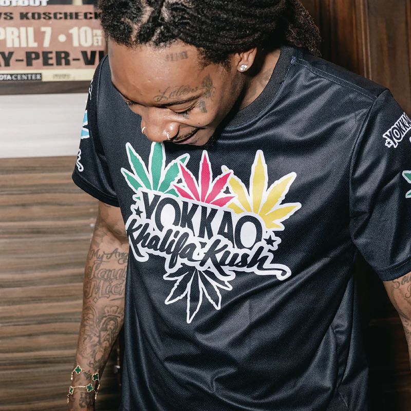 Koszulka treningowa męska YOKKAO Khalifa Kush Workout black 6