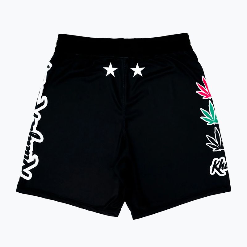 Spodenki treningowe męskie YOKKAO Khalifa Kush Workout black 2