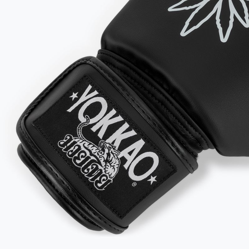 Rękawice bokserskie YOKKAO Khalifa Kush Boxing black 6