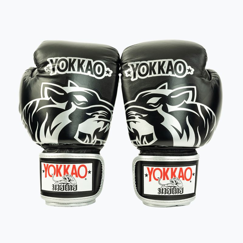 Rękawice bokserskie YOKKAO Original Boxing Gloves absolute black 2