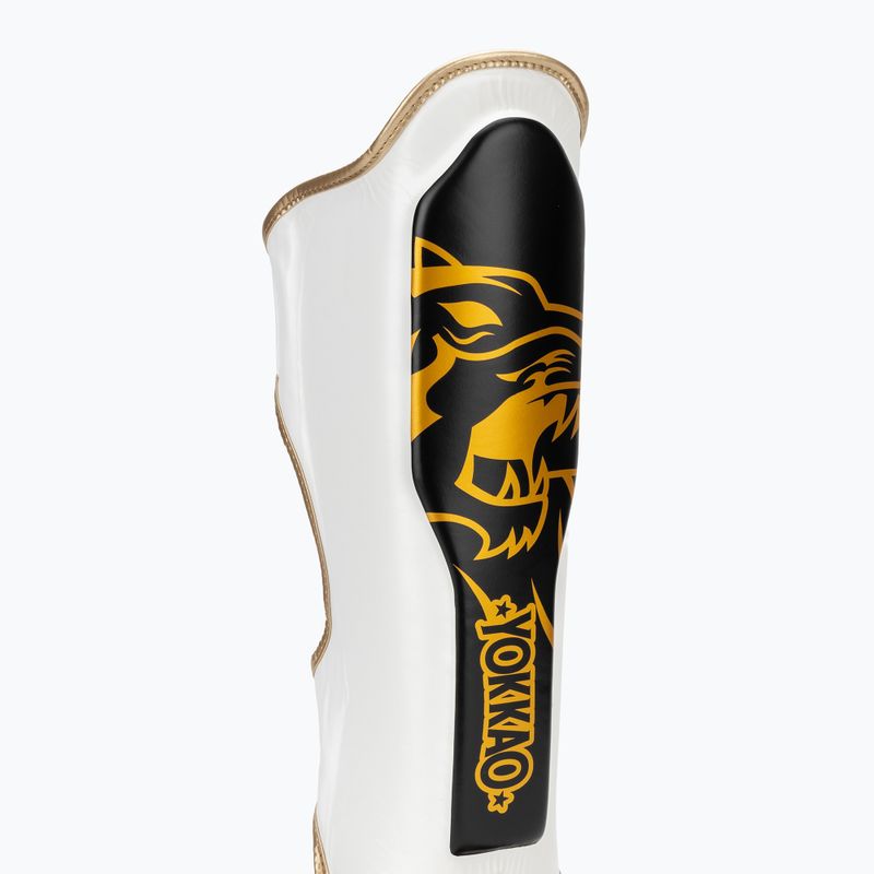 Ochraniacze piszczeli i stóp YOKKAO Original absolute white 6