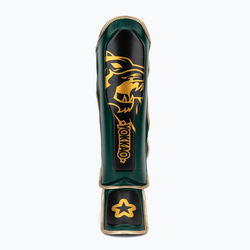 Ochraniacze piszczeli i stóp YOKKAO Original forest green 4