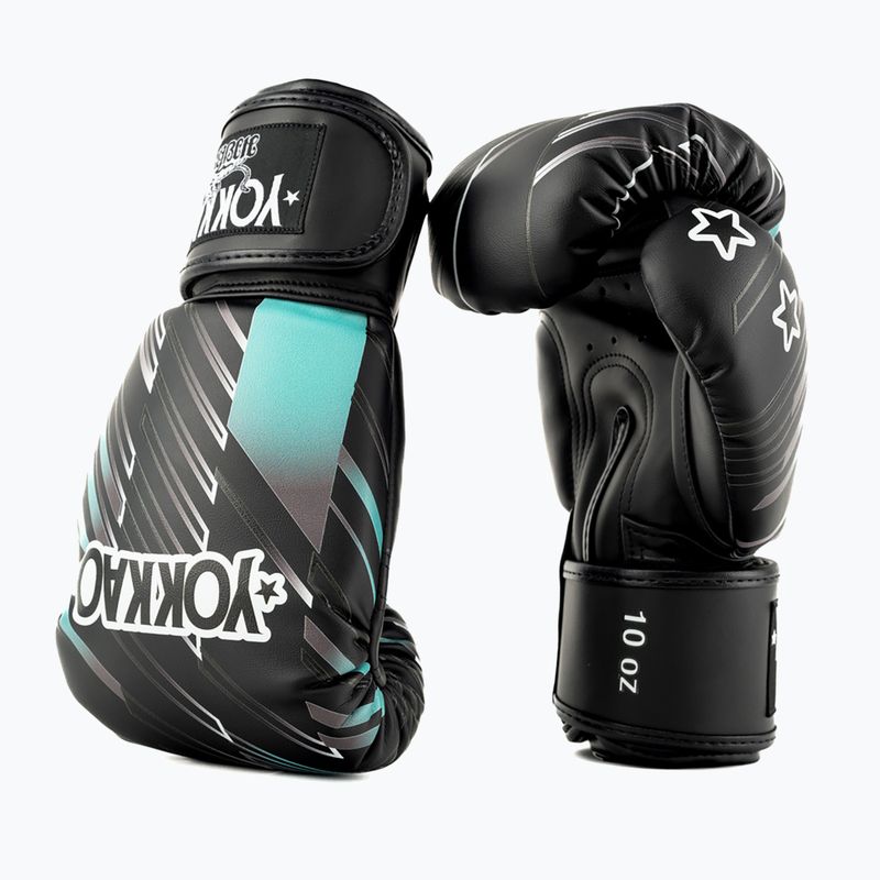 Rękawice bokserskie YOKKAO Power Boxing black