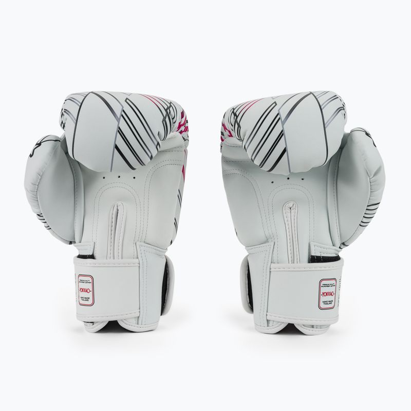 Rękawice bokserskie YOKKAO Power Boxing white 3