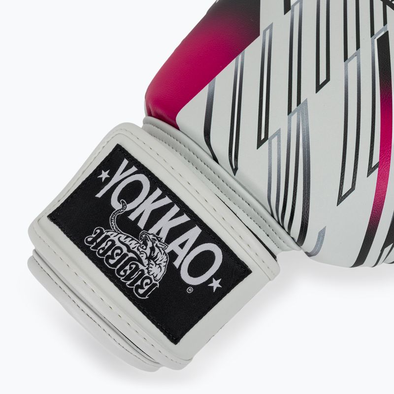 Rękawice bokserskie YOKKAO Power Boxing white 6