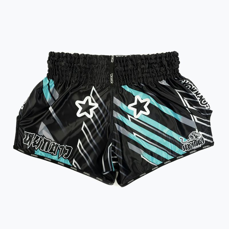 Spodenki treningowe męskie YOKKAO Power Muay Thai black 2
