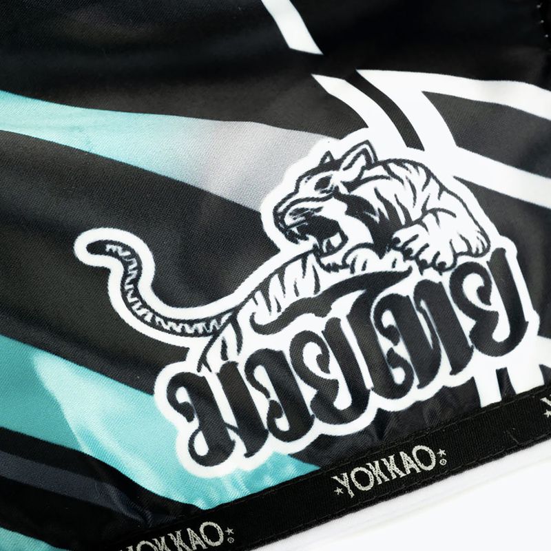 Spodenki treningowe męskie YOKKAO Power Muay Thai black 4
