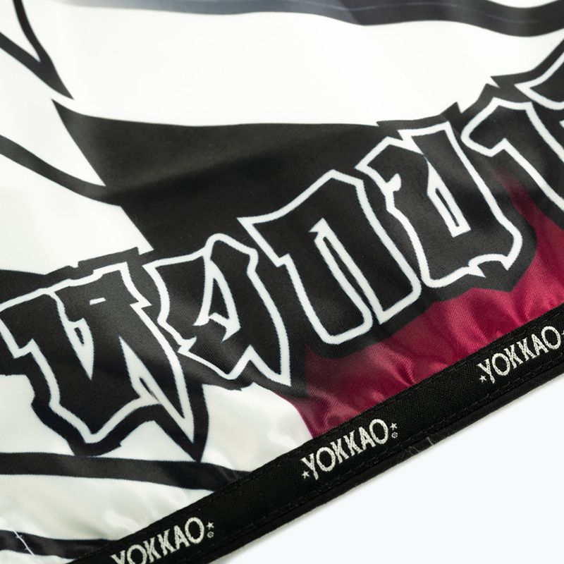 Spodenki treningowe męskie YOKKAO Power Muay Thai white 5