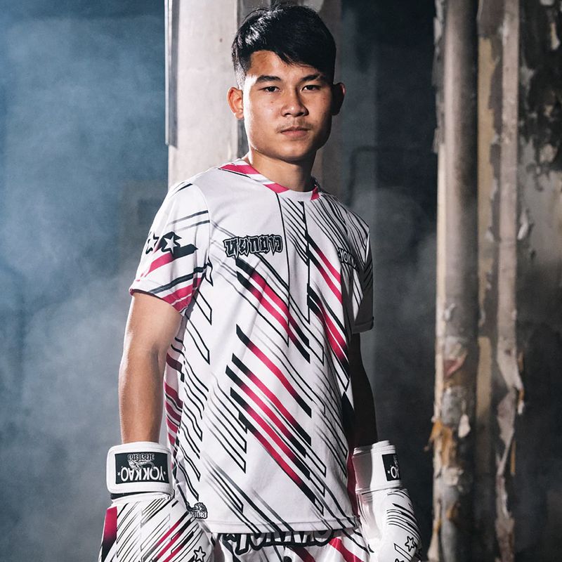 Koszulka treningowa męska YOKKAO Power Workout white 3