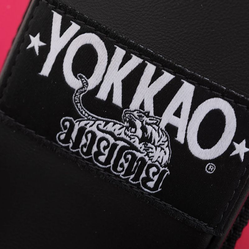 Tarcze treningowe YOKKAO Freestyle Kicking Pads 2 szt. fuchsia/black 9