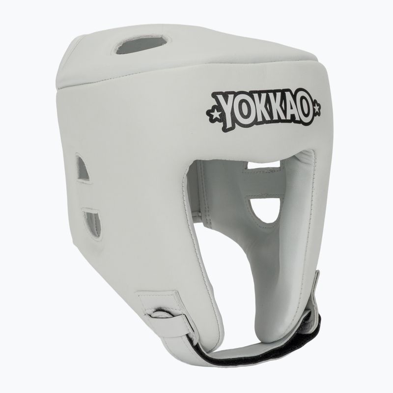 Kask bokserski YOKKAO Competition white