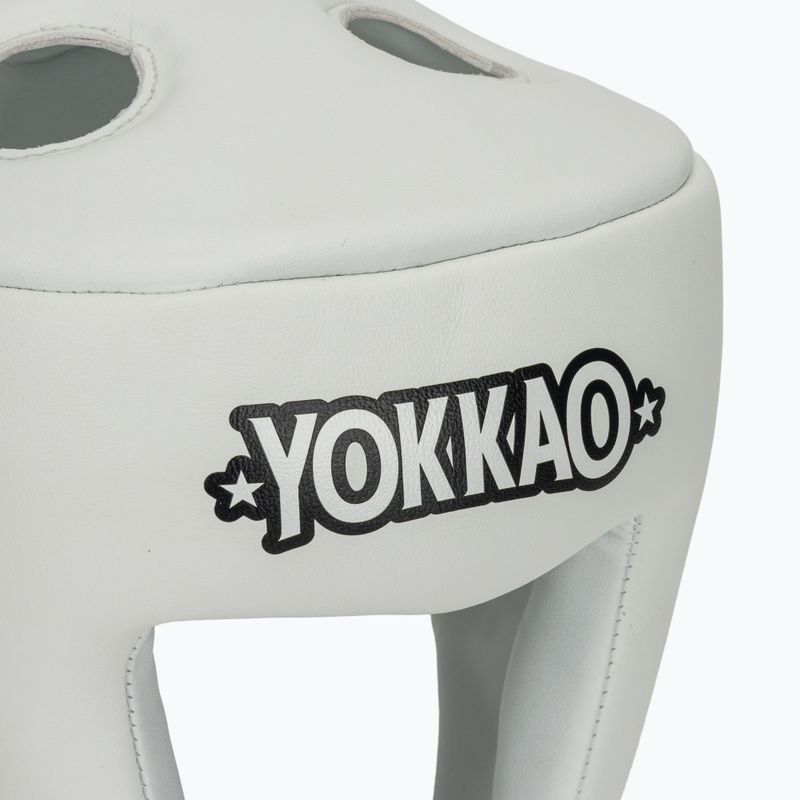 Kask bokserski YOKKAO Competition white 4