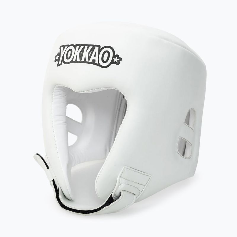 Kask bokserski YOKKAO Competition white