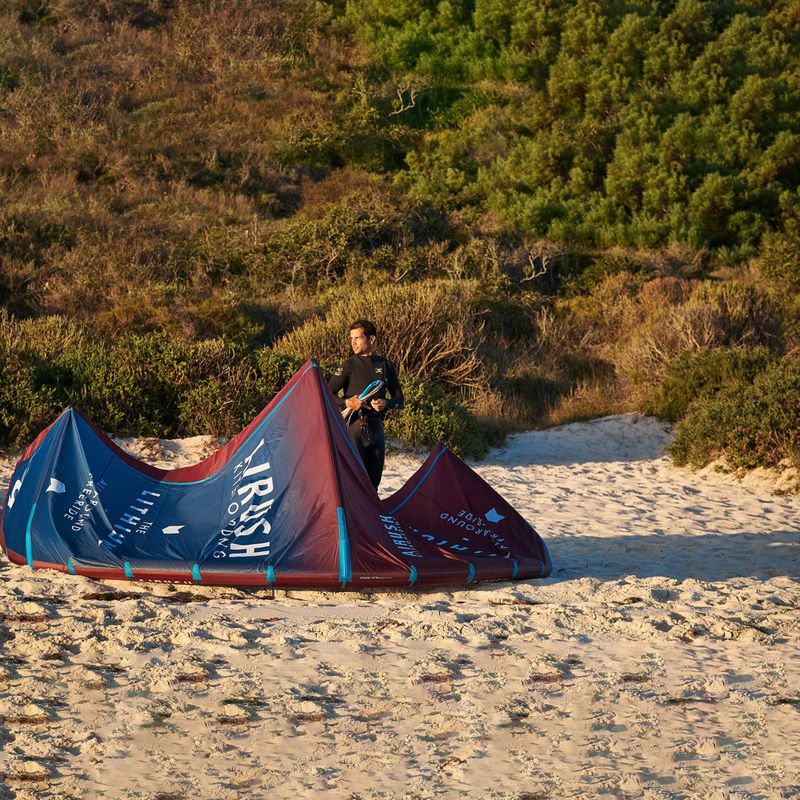 Latawiec kitesurfingowy Airush Lithium V13 red/teal 2
