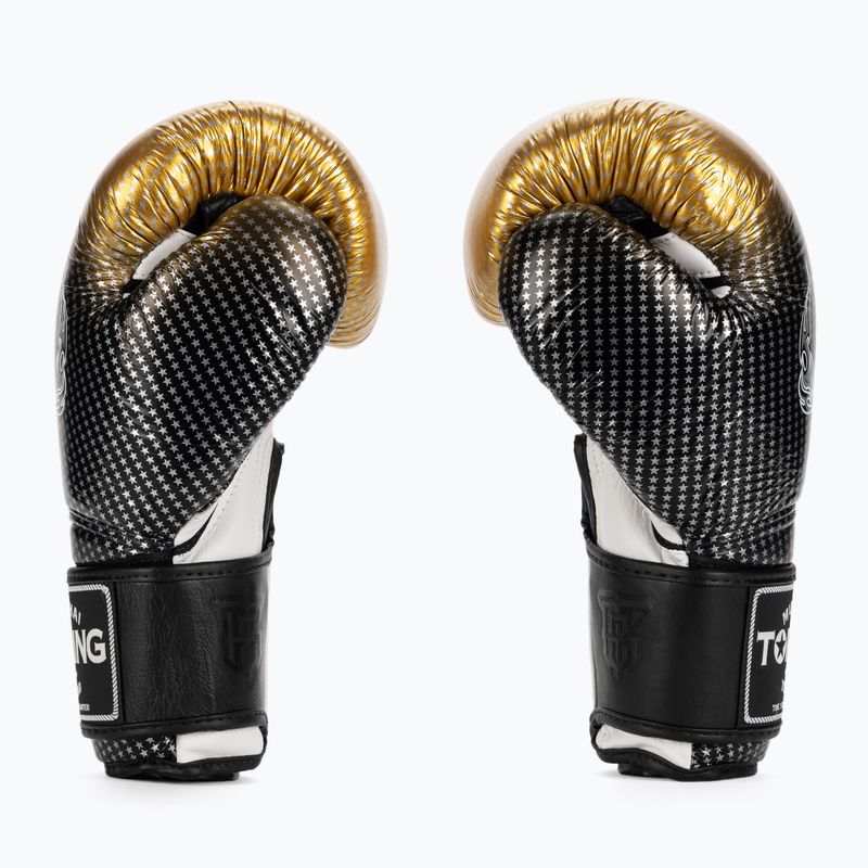 Rękawice bokserskie Top King Muay Thai Super Star Air gold 3