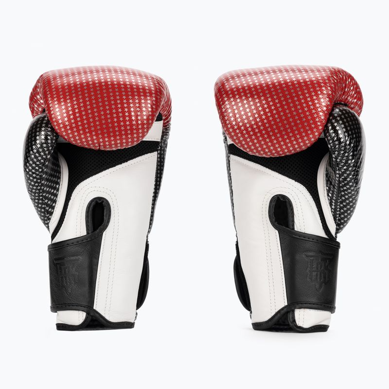 Rękawice bokserskie Top King Muay Thai Super Star Air red 2