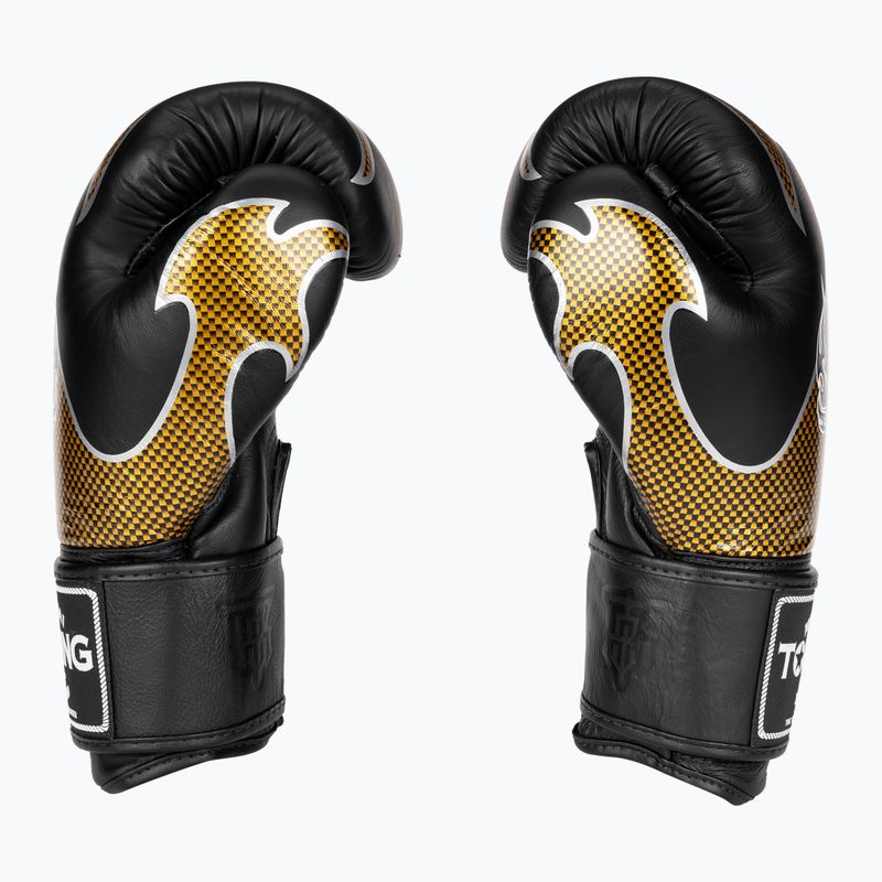 Rękawice bokserskie Top King Muay Thai Empower black/gold 3