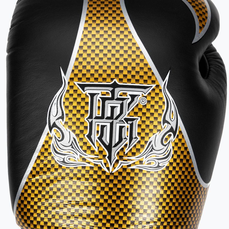 Rękawice bokserskie Top King Muay Thai Empower black/gold 4