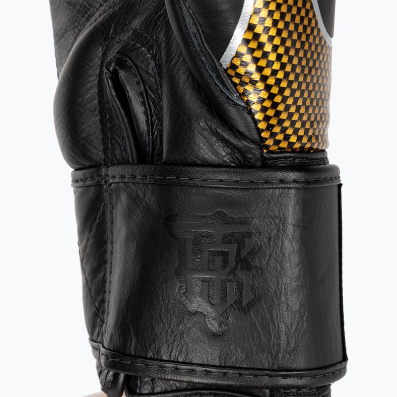 Rękawice bokserskie Top King Muay Thai Empower black/gold 5