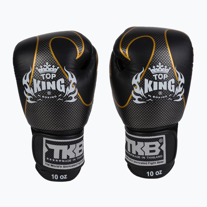 Rękawice bokserskie Top King Muay Thai Empower black/silver