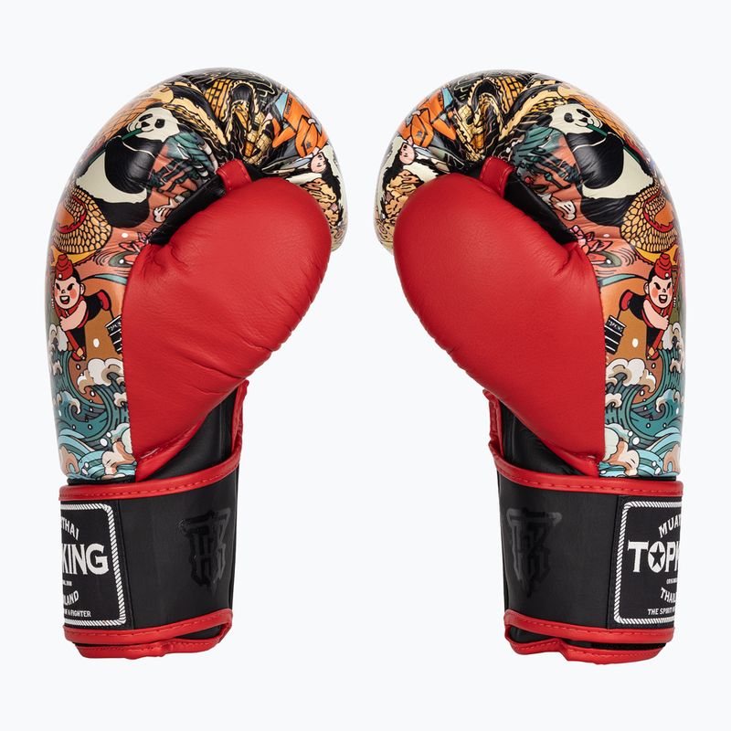 Rękawice bokserskie Top King Boxing Culture black/red TKBGCT-SL-2C3 4