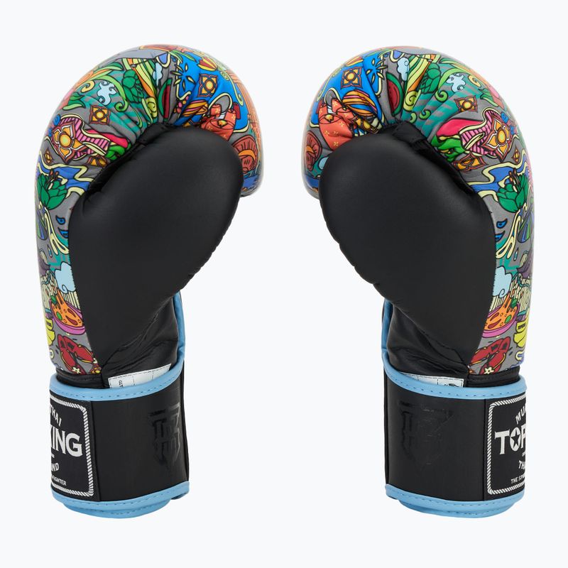 Rękawice bokserskie Top King Boxing Culture black TKBGCT-TH-SL-BK 4